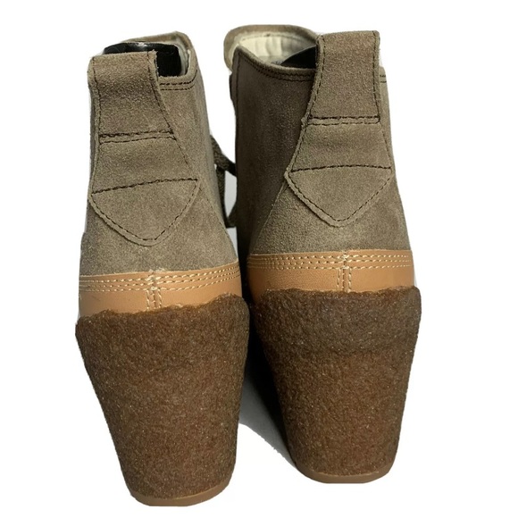 Merrell Tremblant Wedge Lace Up Ankle Suede Boots - Picture 3 of 7